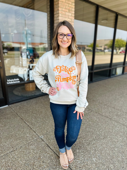 Take Me To The Pumpkin Patch Sweatshirt