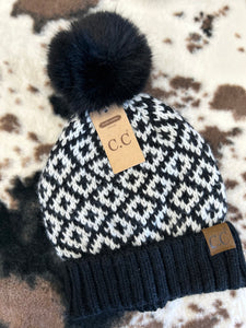 Diamond Knit Beanie