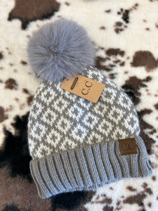 Diamond Knit Beanie