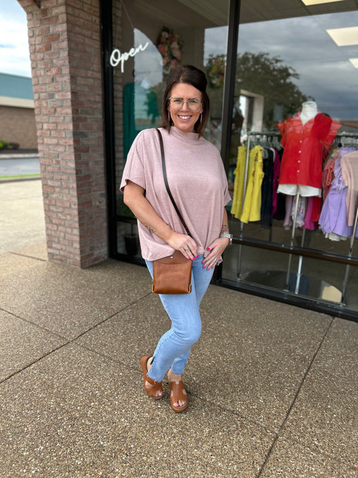 Amelia Light Wash Skinny with Raw Slit