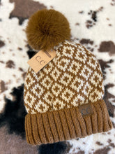 Load image into Gallery viewer, Diamond Knit Beanie