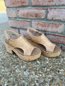 Caramel Miss Carley Heel