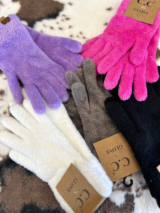 Plush Terry Gloves