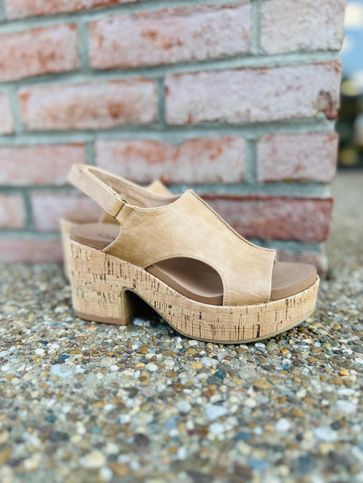 Caramel Miss Carley Heel