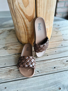 Chocolate Woven Sandal