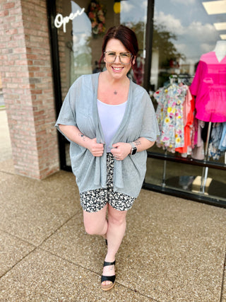 Dusty Gray Dream Kimono