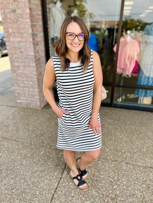 Timeless Stripe Tank Dress
