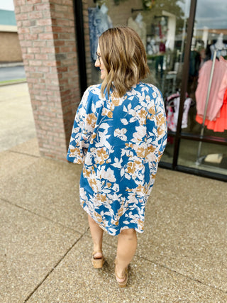 Golden Hour Florals Kimono