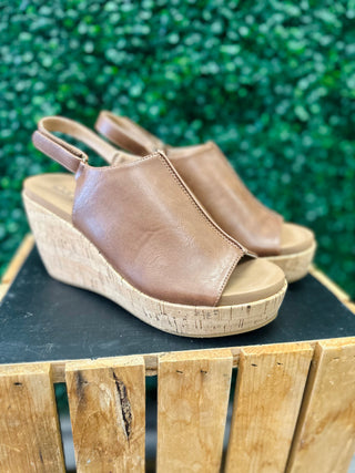 Weekend Plans Brown Wedge