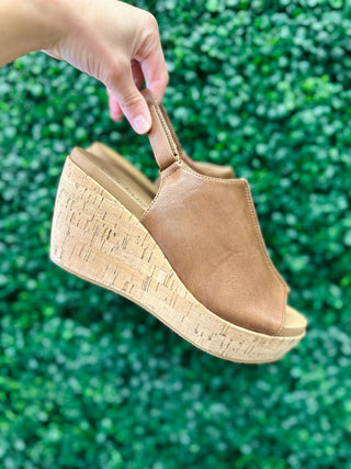 Weekend Plans Brown Wedge