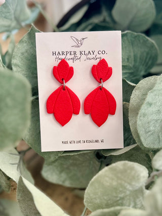 Scarlett Bloom Drop Earring