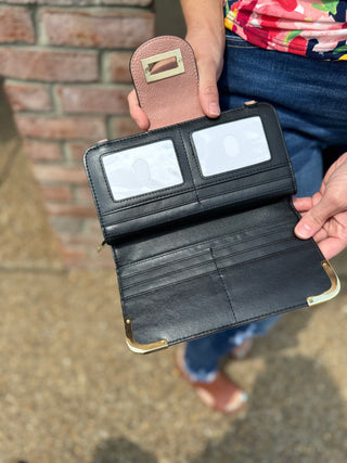 Turn Lock Crossbody