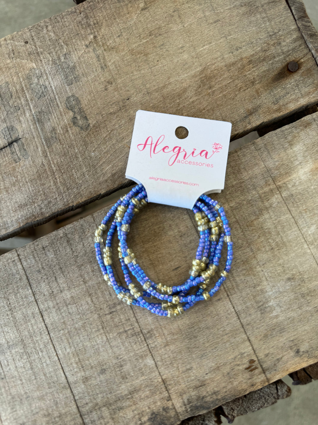 Blue Skies Bracelet Stack