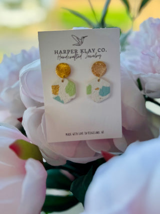 Pastel Pebble Earring
