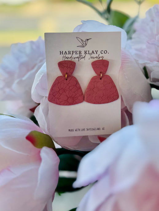 Blush Garden Earring