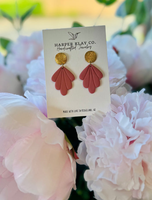 Blush Cascade Earring