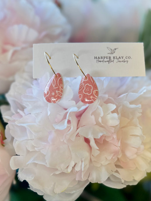 Pink Meadow Earrings