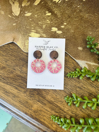 Pink Garden Glam Earrings