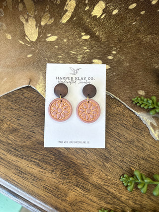 Peaches & Petals Earrings