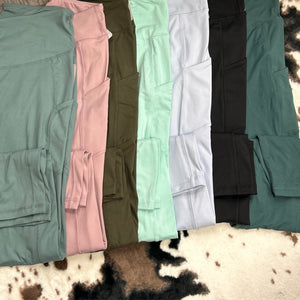 Mint Side Pocket Legging