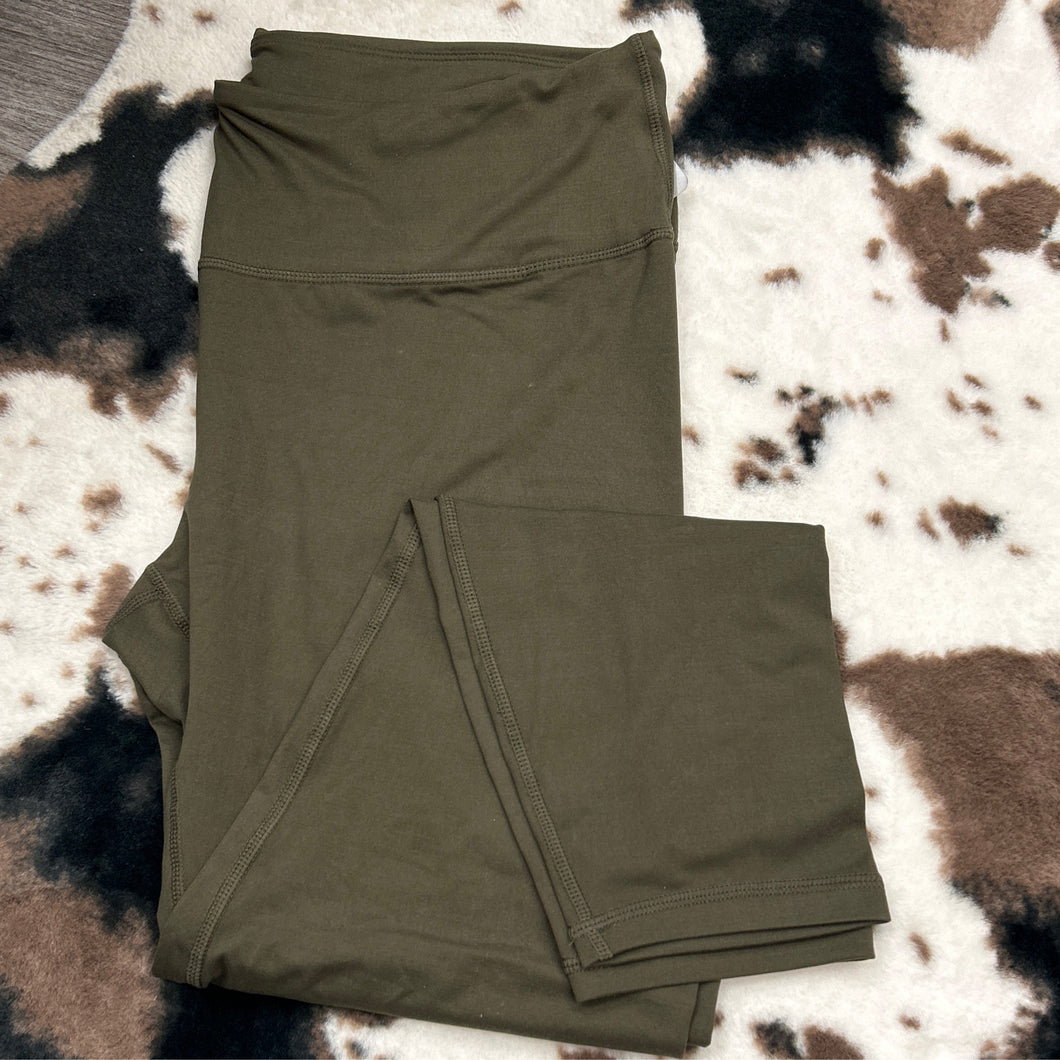 Olive Butter Leggings