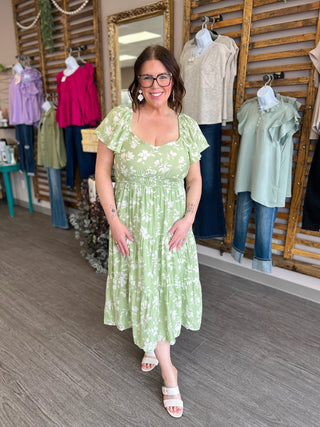 The Mint Meadow Dress