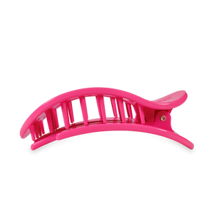 Flat Round Hair Clip | Large | Tropical Punch