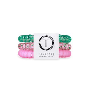 Spiral Hair Coils | Small | Merry Pinkmas Hair Ties
