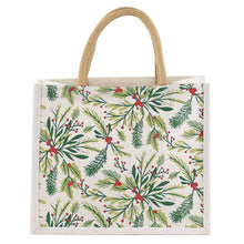 Load image into Gallery viewer, Holly Jolly Gift Tote