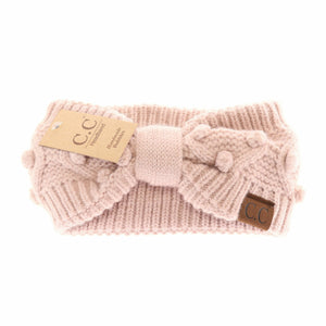 Bobble Knit C.C Head Wrap