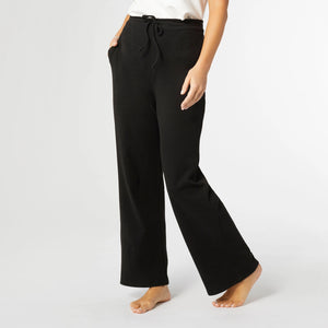 Black Smooth Wide Leg Pant PREORDER!