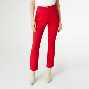 Candy Red Stretch Slacks