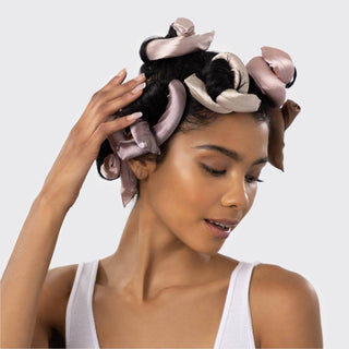 Satin Wrapped Flexi Curl Rod Set