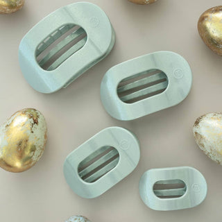 Flat Round Hair Clip | Large | Dew Drop