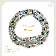 Load image into Gallery viewer, Beaditudes Cross Bracelet