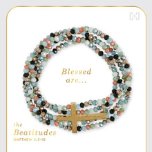 Load image into Gallery viewer, Beaditudes Cross Bracelet