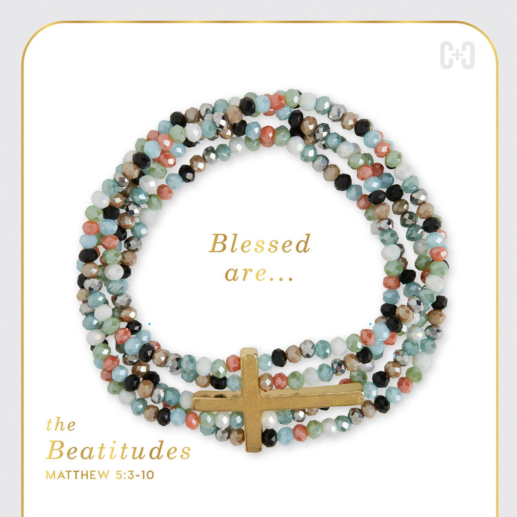 Beaditudes Cross Bracelet