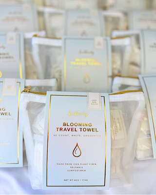 Blooming Travel Towels