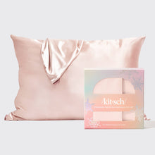 Load image into Gallery viewer, Holiday Standard Pillowcase 2pc - Blush