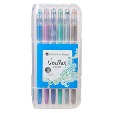 Load image into Gallery viewer, Gel Pen Set 12pc Metallic/Glitter