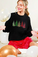 Load image into Gallery viewer, Sequin Christmas Tree Soft Knit Sweater