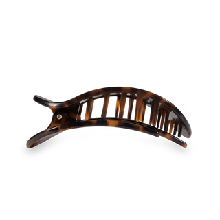 Round Flat Hair Clip | Medium | Tortoise