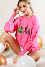 Load image into Gallery viewer, Sequin Christmas Tree Soft Knit Sweater