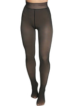 Load image into Gallery viewer, Opaque Fleece Lined Pantyhose