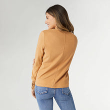 Load image into Gallery viewer, Scarlet Soft Knit Cuff Detail Top