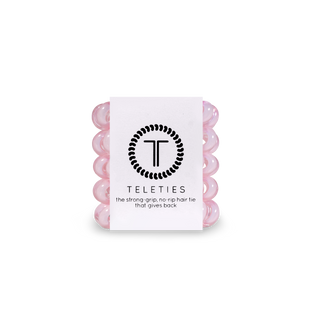 Spiral Hair Coils | Tiny | Rose Water Pink Hair Ties