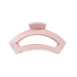 TELETIES open hair clip in curved design with smooth finish and secure grip mechanism