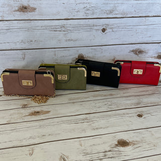 Turn Lock Crossbody