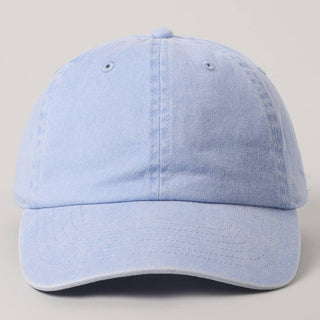 Fashion City unstructured baseball cap with curved brim and tonal stitching detail, displayed front view.