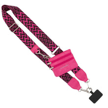 Load image into Gallery viewer, Clip &amp; Go Crossbody Phone Lanyard